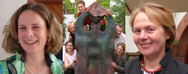 Familie Roth-Ochocki versteckt sich gerne hinter der Kunst.